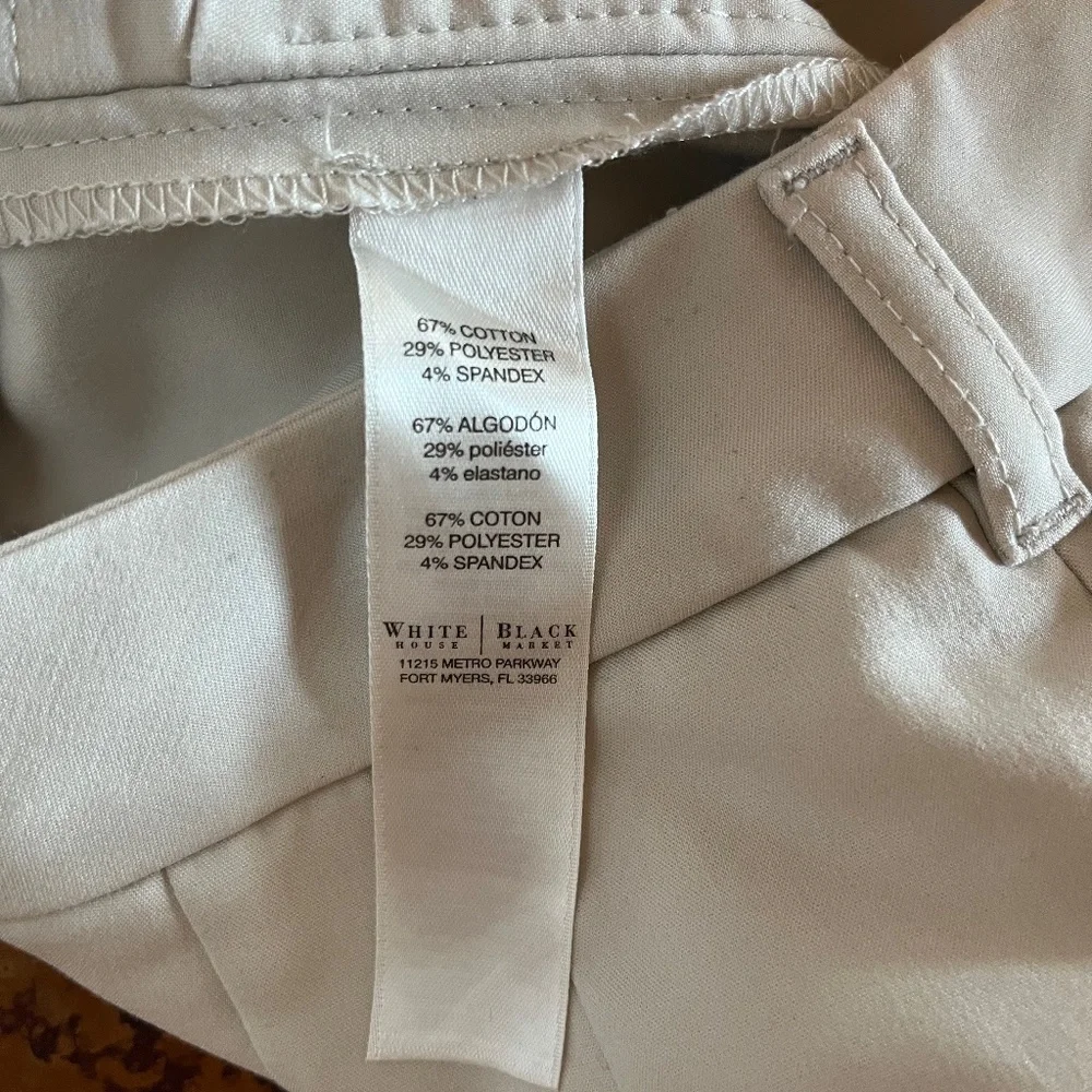 WHBM Light sand sz 2 shorts - Picture 10 of 10